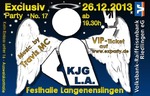 Exclusiv Party No. 17 am Donnerstag, 26.12.2013