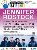 Oberschwaben IST BUNT - JENNIFER ROSTOCK LIVE ! am Samstag, 01.02.2014