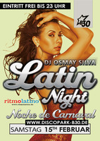 LATIN NIGHT - DJ OSMAY - EL NEGRO @ Disco Park B30 am Samstag, 15.02.2014