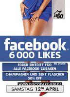 FACEBOOK NIGHT @ Disco Park B30 am Samstag, 12.04.2014