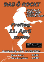 DAS  ROCKT am Freitag, 11.04.2014