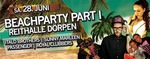  Beachparty Reithalle Drpen 2014 Part I am Samstag, 28.06.2014