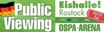 Public Viewing zur Fussball WM 2014: USA - Deutschland  am Donnerstag, 26.06.2014