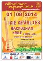20. Altheimer Open Air am Freitag, 01.08.2014