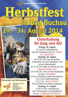 Herbstfest Bad Buchau  am Samstag, 30.08.2014