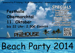  !! Beach Party 2014 in Obermarchtal !! am Samstag, 11.10.2014