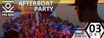 "MS KOI" - Afterboat-Party am Freitag, 03.10.2014