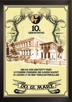 10 Jahre LT - in der Tiergartenallee! Die Geburtstagsfete am Donnerstag, 12.03.2015