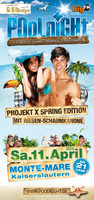 Poolnight - Die grte Indoor Poolparty Deutschlands - monte mare Kaiserslautern am Samstag, 11.04.2015