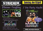 Kleiner Feigling Partynacht am Samstag, 18.04.2015