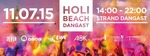 Holi Beach Dangast 2015 am Samstag, 11.07.2015