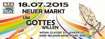 13. CSD Rostock 2015 - "Um Gottes willen. Wenn Glaube ein Anker ist, darf Religion keine Fessel sein!" am Samstag, 18.07.2015