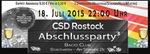 CSD Abschlussparty 2015 am Samstag, 18.07.2015
