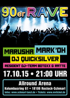 90er Rave am Samstag, 17.10.2015