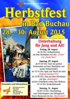 WGB Herbstfest 2015 mit Groem Flohmarkt am Samstag, 29.08.2015