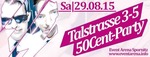 50Cent-Party am Samstag, 29.08.2015