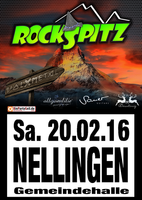 Partynacht mit ROCKSPITZ am Samstag, 20.02.2016