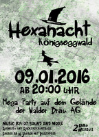 Hexanacht des NV Knigseggwald - am Sa. 09.01.2016 in Knigseggwald (Ravensburg)