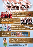 Heidewitzka Festival in Schieen - DORFROCKER am Freitag, 06.05.2016