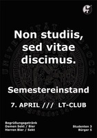 Uni-Semestereinstand am Donnerstag, 07.04.2016