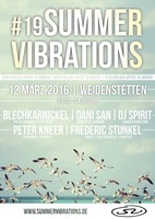 SUMMERVIBRATIONS #19 am Samstag, 12.03.2016