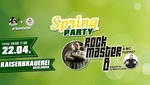 SPRING PARTY mit DJ ROCKMASTER B & MC PUPPET am Freitag, 22.04.2016