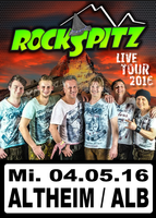 Partynacht mit ROCKSPITZ @ Altheim/Alb am Mittwoch, 04.05.2016