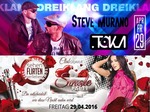 DREIKLANG mit Steve Murano & Single Party  am Freitag, 29.04.2016