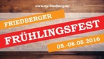 Frhlingsfest Friedberg - Partynacht mit DJ DON JUAN am Freitag, 06.05.2016