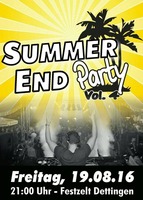 SummerEnd-Party Vol.4 - am Fr. 19.08.2016 in Dettingen an der Iller (Biberach)