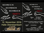 Schnick-Schnack-Schnuck-Party mit DJ Enrico OSTENDORF - am Sa. 12.11.2016 in Tettnang (Bodenseekreis)