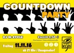 Countdownparty Daugendorf  am Freitag, 11.11.2016