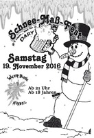 Schneemafest am Samstag, 19.11.2016