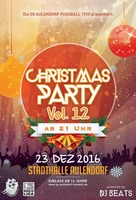 Christmas PARTY VOL.12 am Freitag, 23.12.2016