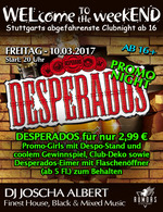 WELcome to the weekEND - Desperados Promo Night (ab 16) am Freitag, 10.03.2017