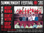 Summernight Festival mit MOOP MAMA / Qunstwerk / Gruup Huub  am Freitag, 30.06.2017