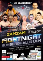 Zam-Zam Fightnight 2017 am Samstag, 18.03.2017