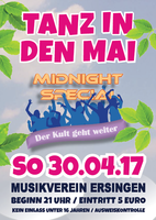 Tanz in den Mai am Sonntag, 30.04.2017