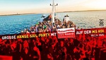 Grosse Hanse Sail Party mit Ostseewelle HIT-RADIO auf der MS KOI am Freitag, 11.08.2017