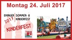 Kinderfest // Ehinger Sommer- & Kinderfest 2017 am Montag, 24.07.2017