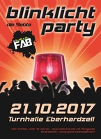 Blinklichtparty 2017 am Samstag, 21.10.2017