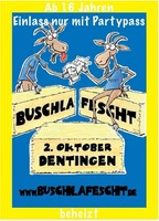 Buschlafescht Dentingen am Dienstag, 02.10.2018