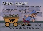 ffles-Fescht Alleshausen 2017 am Samstag, 07.10.2017