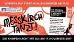 Messkirch Tanzt! Die Kneipennacht mit DJs am Freitag, 17.11.2017