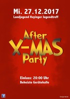 After X-Mas Party am Mittwoch, 27.12.2017