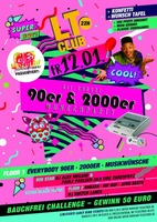 Die groe 90er & 2000er Wunsch Party  am Freitag, 12.01.2018