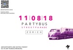 Partybus Streetparade Zrich 2018 RV/FN/Li/B am Samstag, 11.08.2018