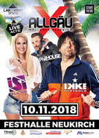 Allgu-X   MALLORCA CLUBBING  - am Sa. 10.11.2018 in Neukirch (Bodenseekreis)