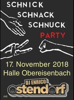 Schnick-Schnack-Schnuck-Party mit DJ Enrico Ostendorf am Samstag, 17.11.2018