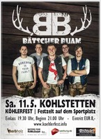 Btscher Buam beim Khlerfest am Samstag, 11.05.2019